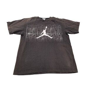 Air Jordan Boys Large Grey T-Shirt Hyper Dunk NBA Legend Graphite Gray tag